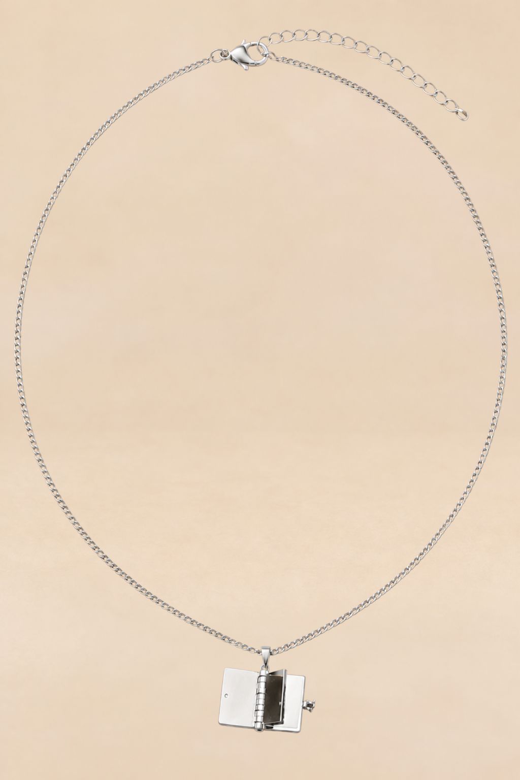 Heart Book Necklace