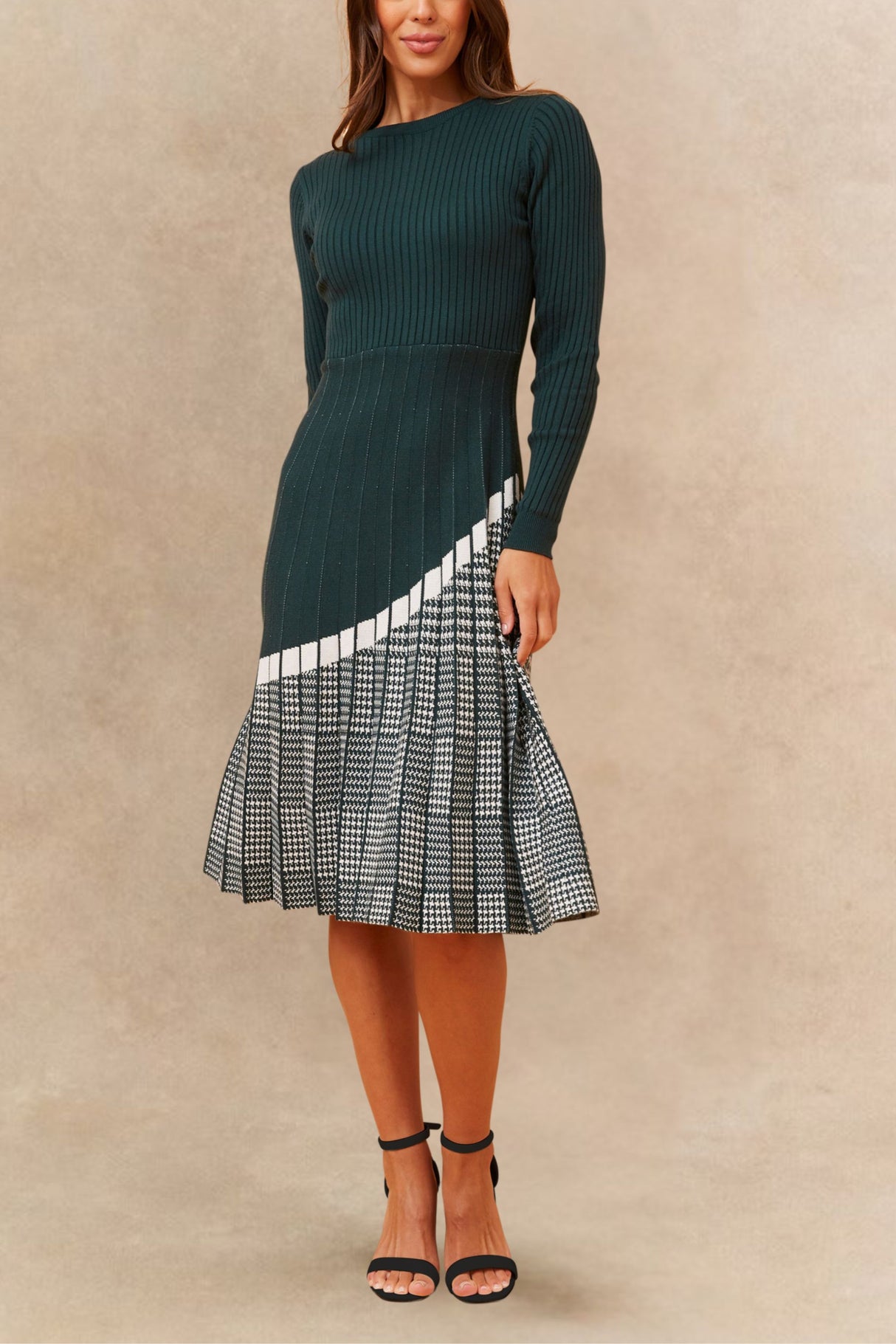 Leslie Knit Midi Dress