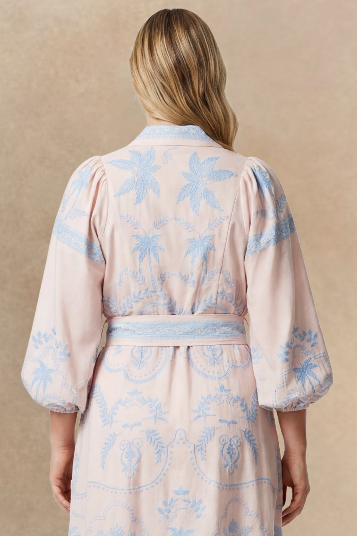 Angelina Robe Chemise Ballon Imprimé