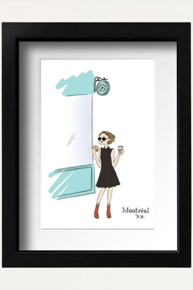 Art Print Breakfast At ONZE MONTRÉAL - Onze Montreal Default Title Onze Montreal