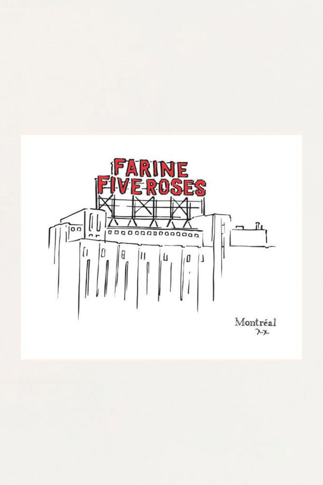 Art Print - Farine 5 Roses - Onze Montreal Default Title Onze Montreal