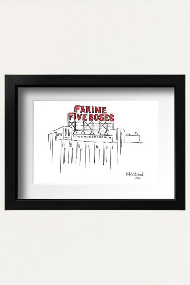 Art Print - Farine 5 Roses - Onze Montreal Default Title Onze Montreal