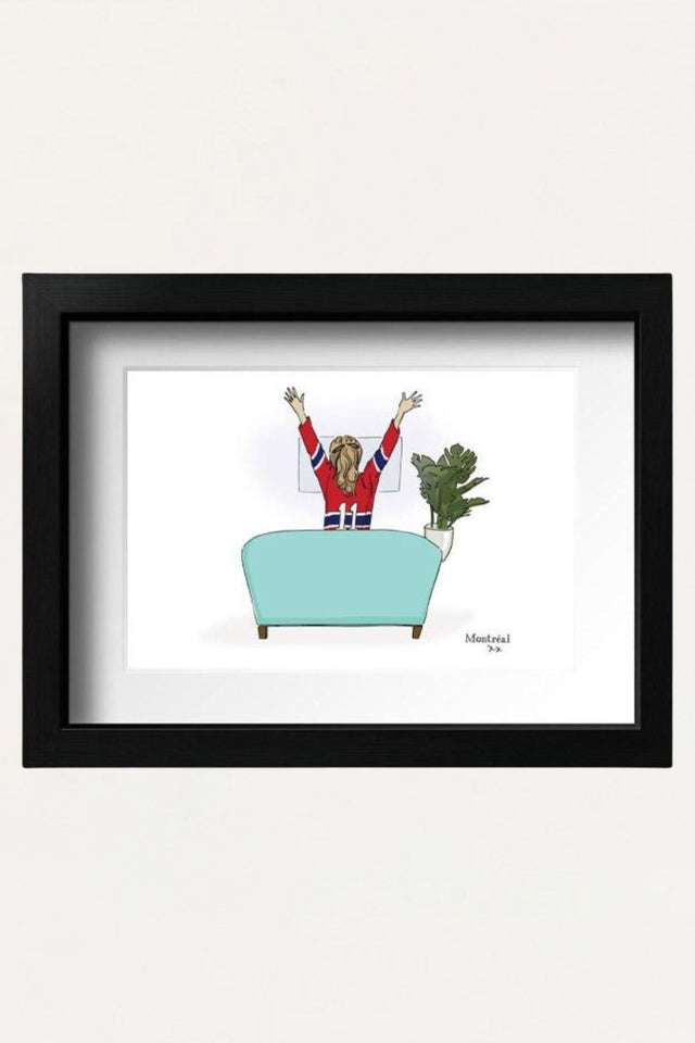 Art Print - Go Habs Go - Onze Montreal Default Title Onze Montreal