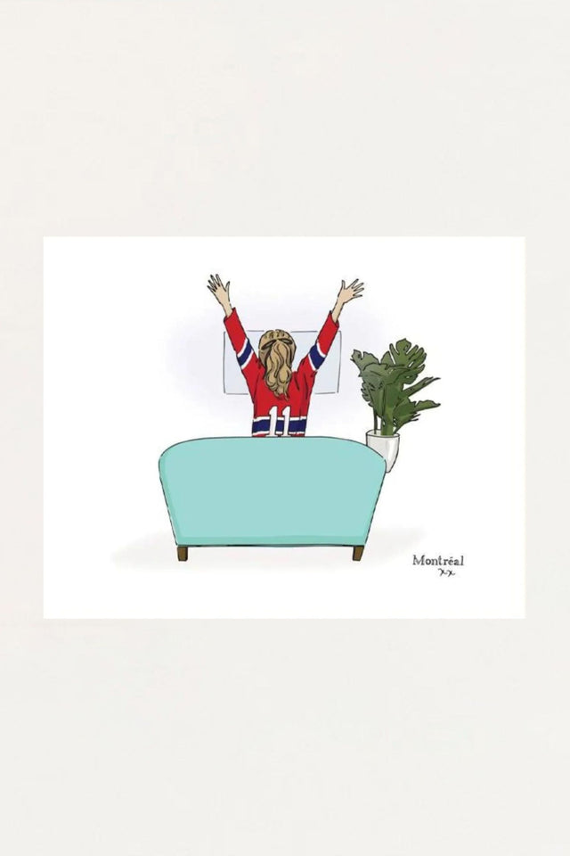 Art Print - Go Habs Go - Onze Montreal Default Title Onze Montreal