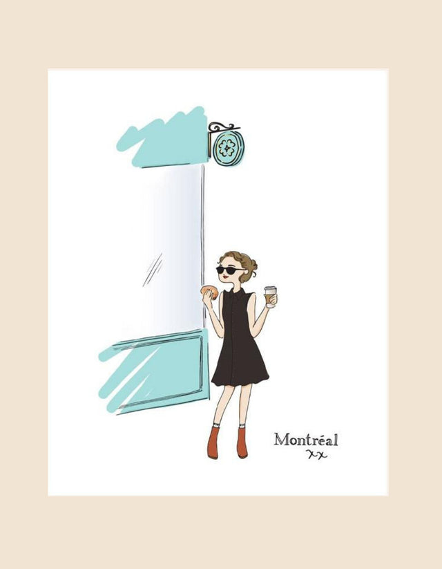 Art Print Breakfast At ONZE MONTRÉAL - Onze Montreal Default Title Onze Montreal