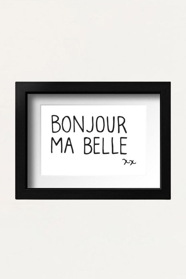 Art print - Bonjour Ma Belle - Onze Montreal Default Title Onze Montreal