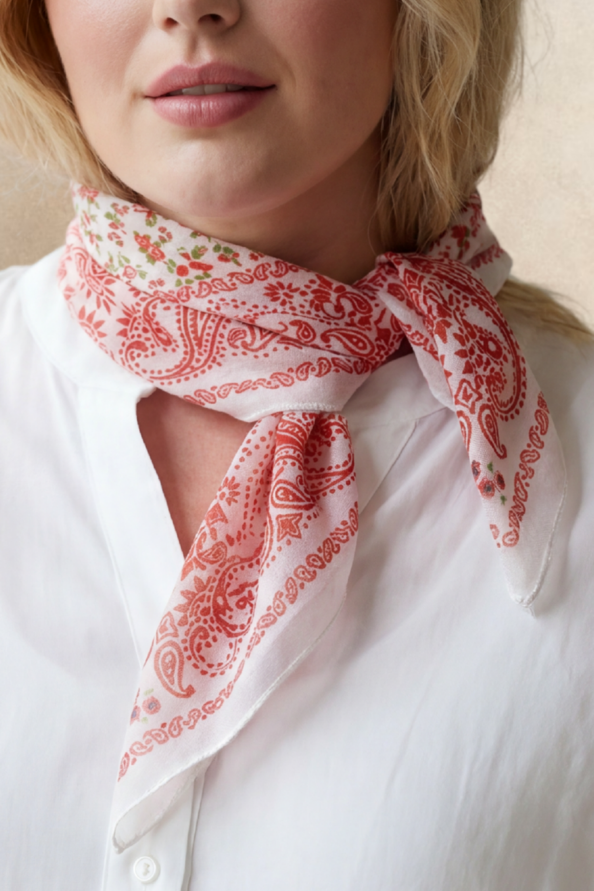 Bandana Motifs Fleuris