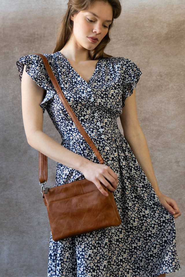 Solar Vegan Leather Bag Crossbody