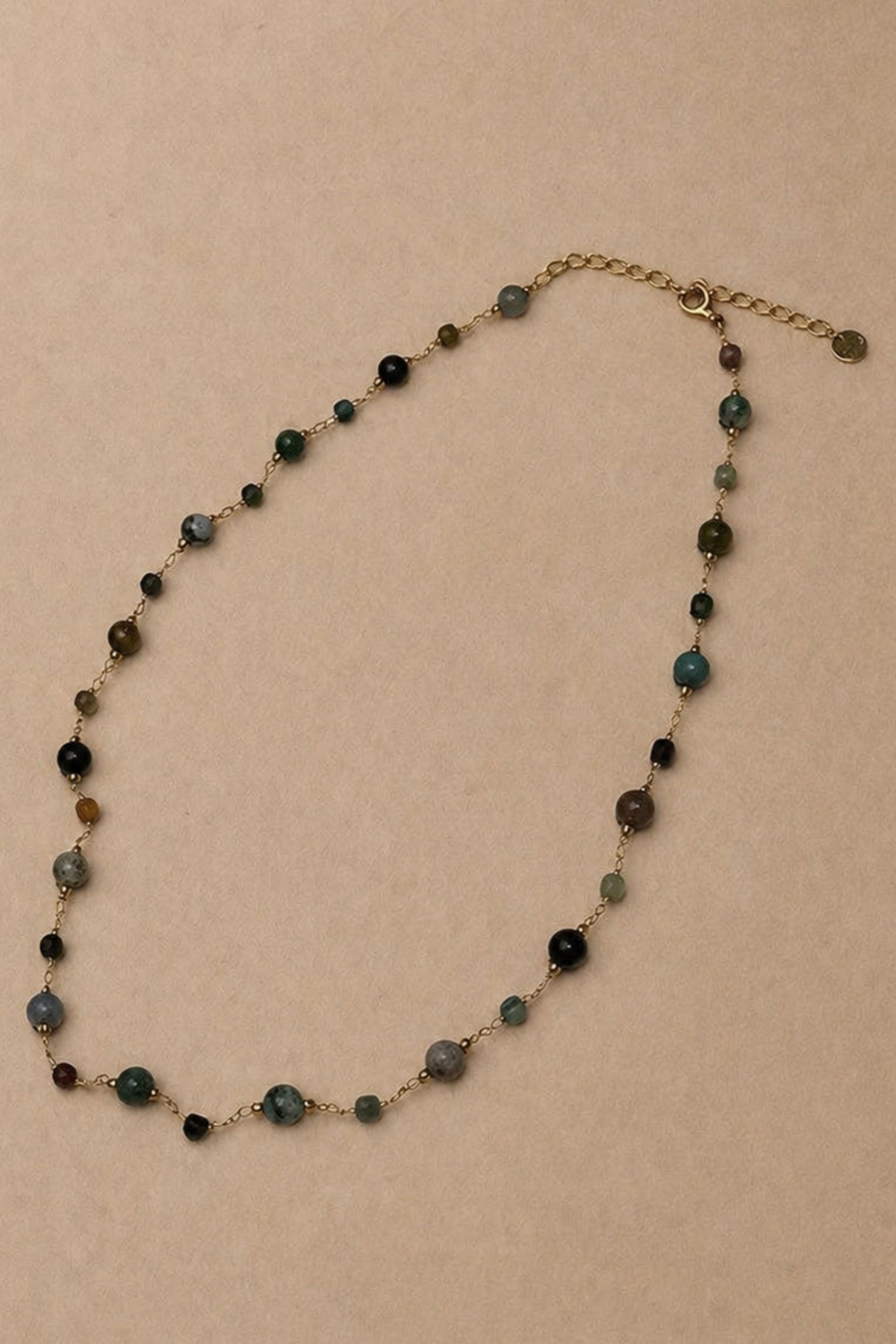 Collier Long Pierres Naturelles