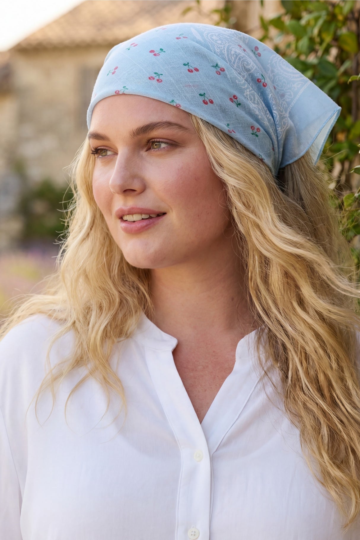Bandana Cerise Imprimé