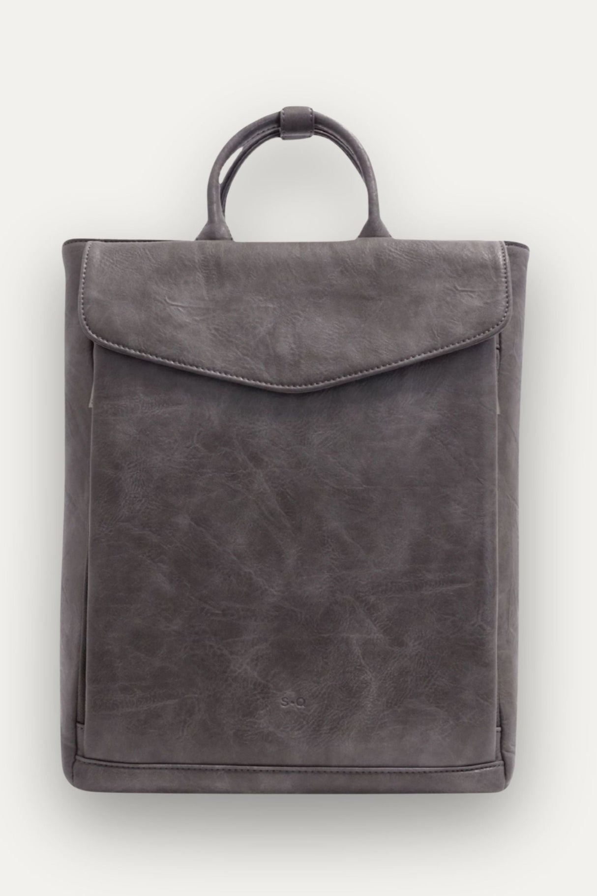 Evie Laptop Backpack Crossbody Flap Front