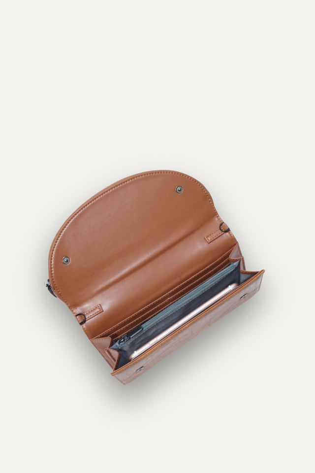 Gem Convertible Wallet Crossbody Flap Long