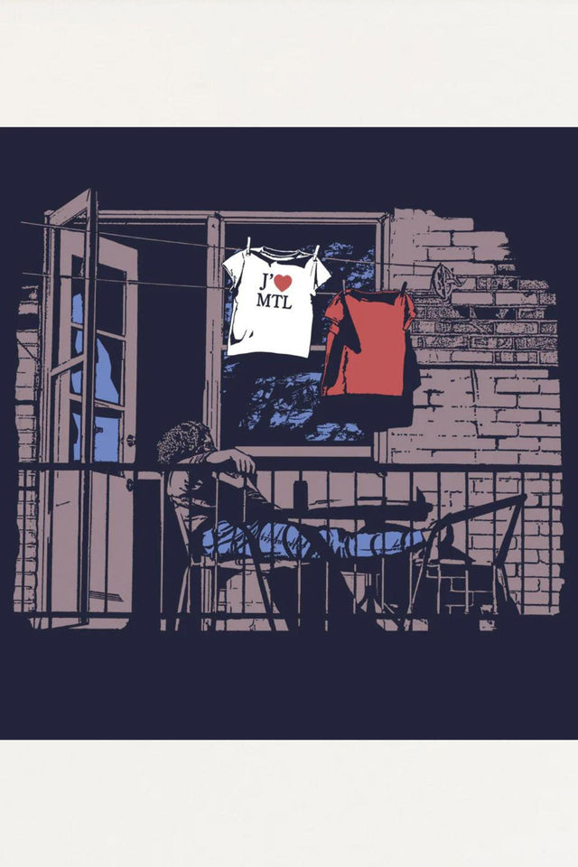 J'aime Montreal T-Shirt Navy - Onze Montreal Navy / S TN