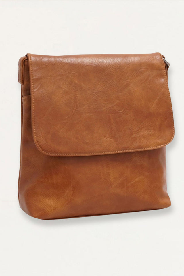 Kiara Vegan Shoulder Bag Flap Crossbody