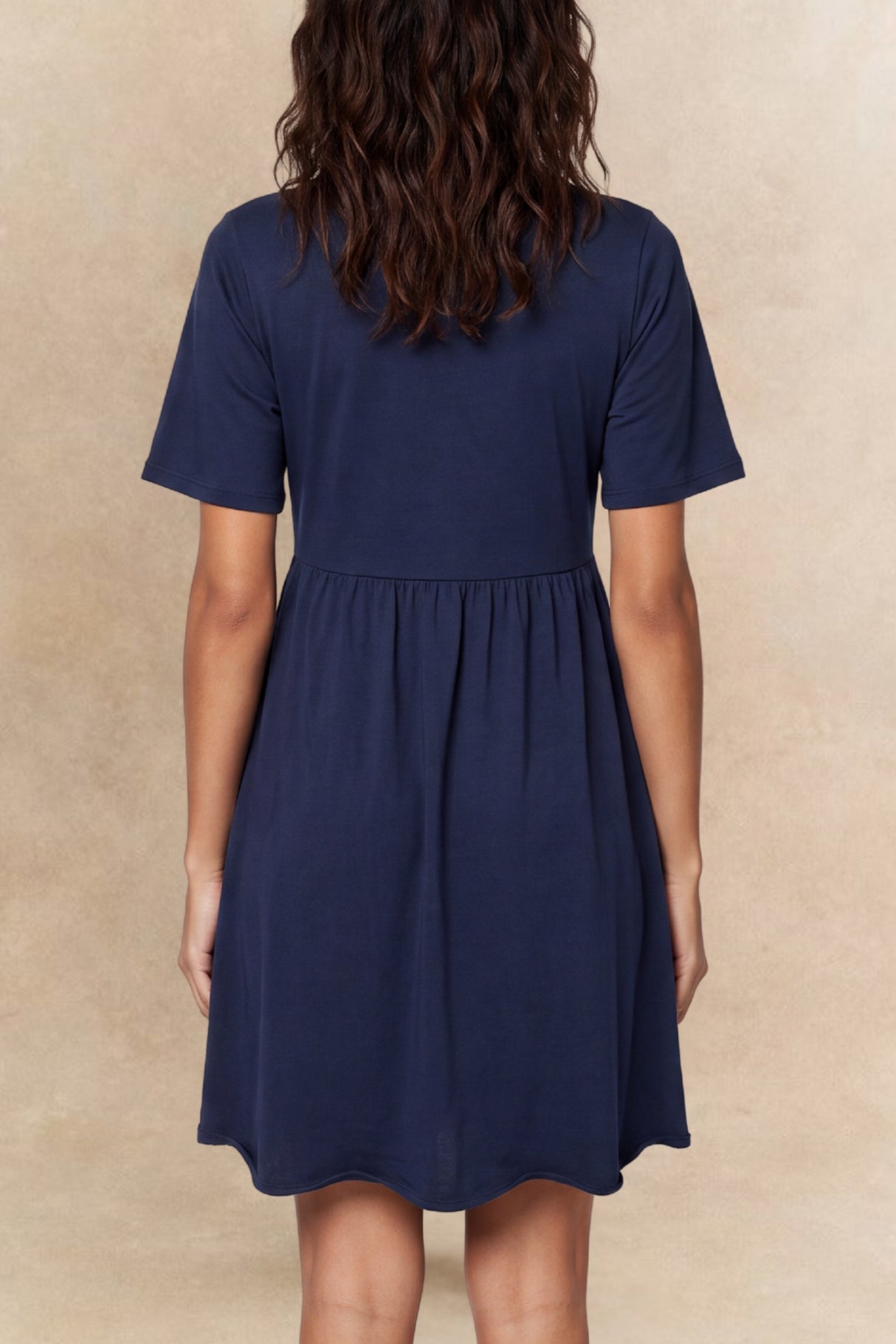 Louna Floral V-Neck Mini Dress