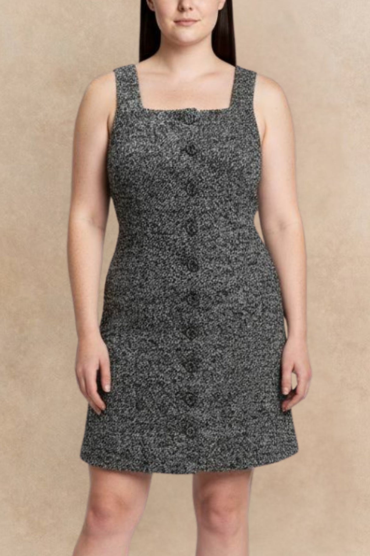 Madelaine Tweed Apron Dress