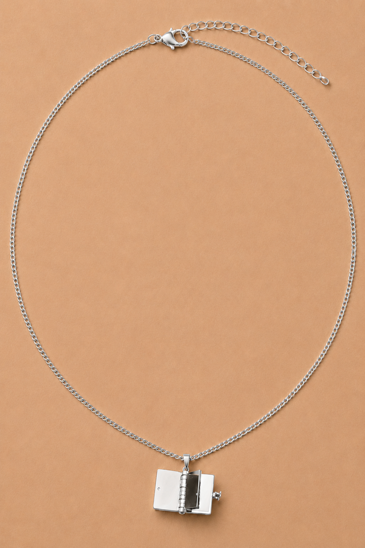 Heart Book Necklace