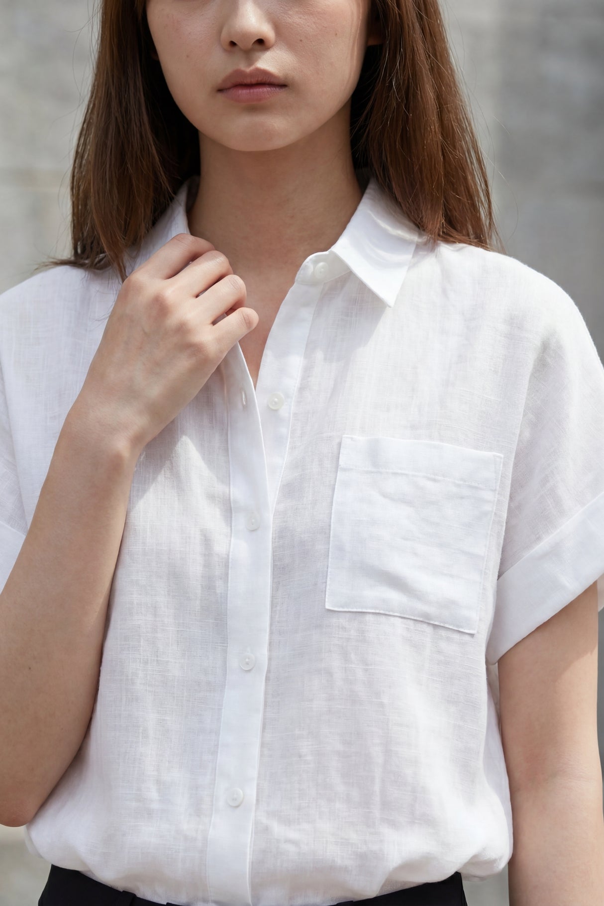 Nancy Full Size Button Up Shirt Plus Size