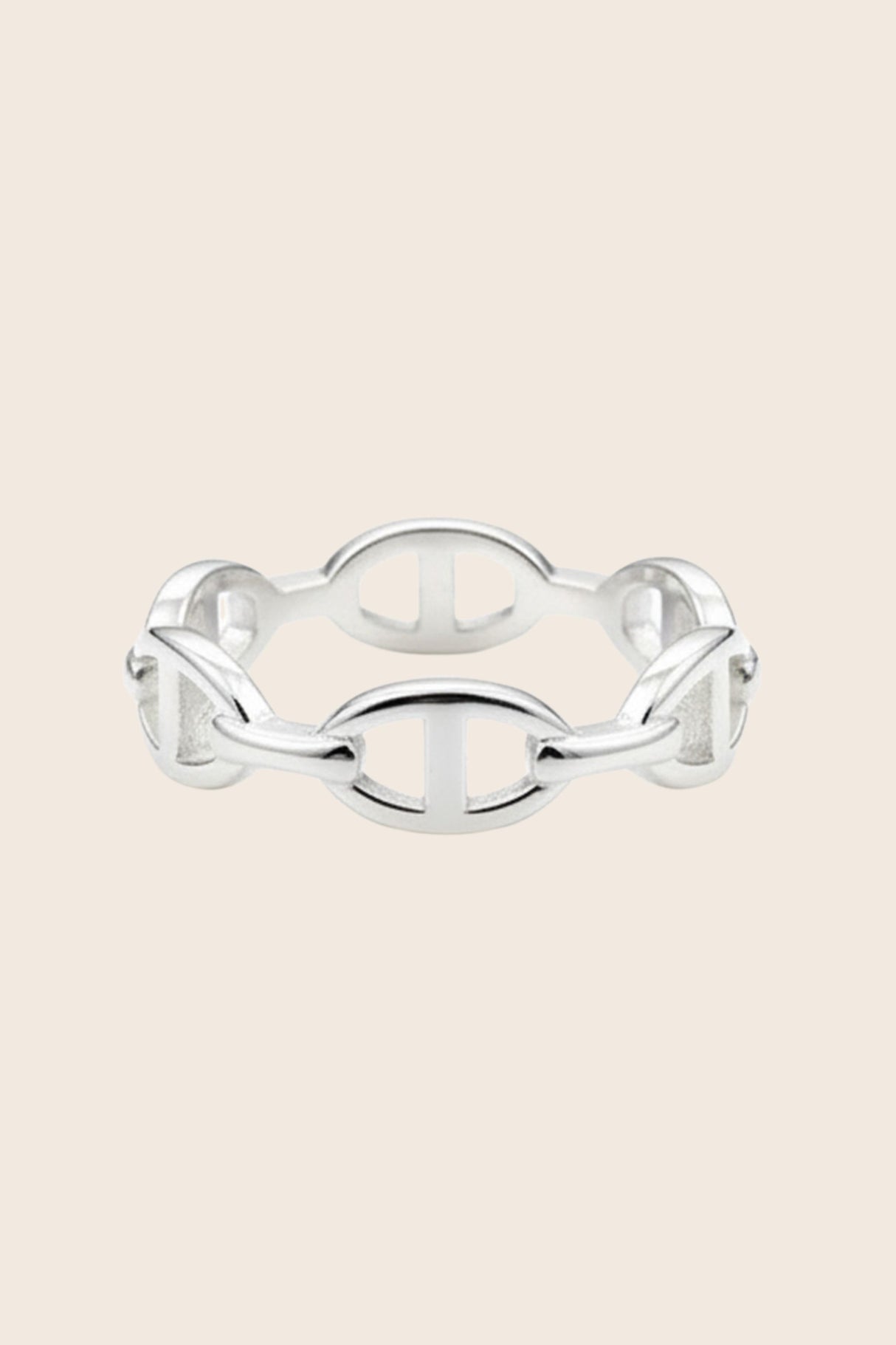 Nora 925 Bague Géométrique Argent Sterling