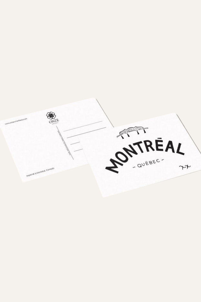 Carte Postale - Montreal-Quebec