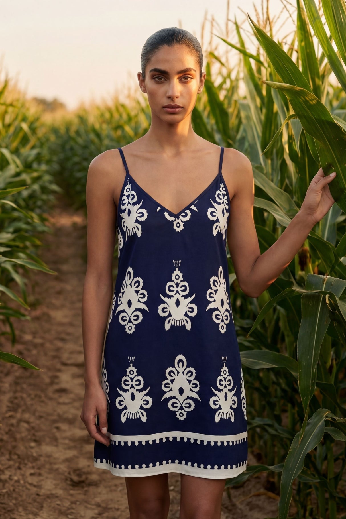 Rosanna Robe Courte Sans Manches