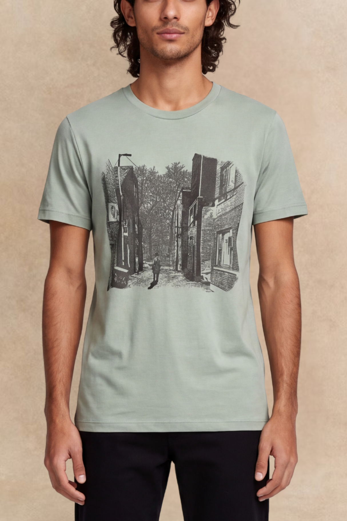 La Ruelle T-Shirt Homme Vert