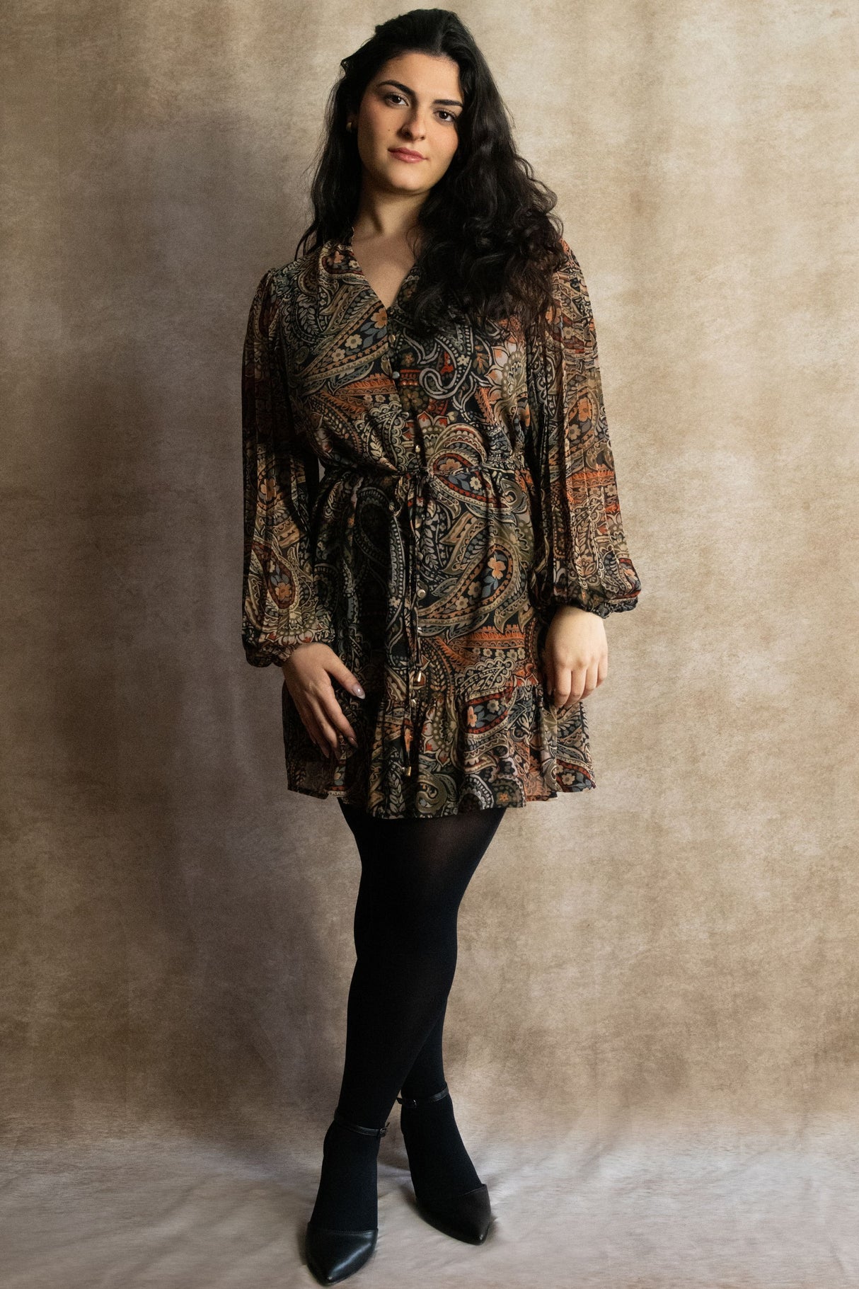 Tights Opaque Stockings + Mesh Laundry Bag - Onze Montreal Black / A Annick