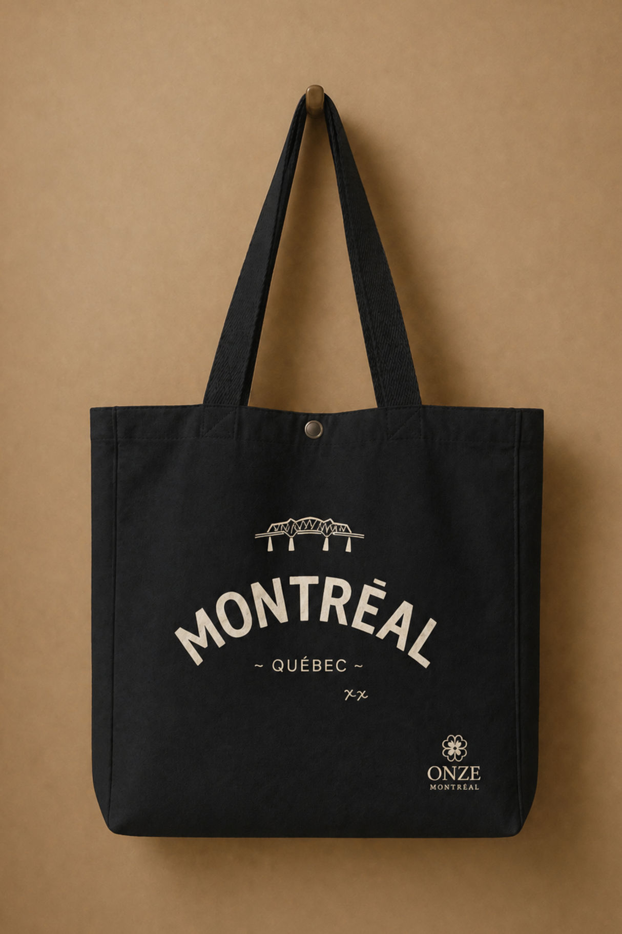 Sac Cabas Toile Montréal Illustration