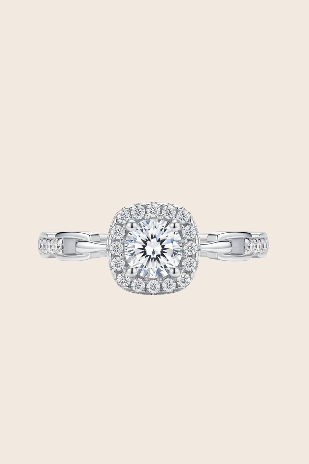 Celine Bague Zircon Argent Sterling 925