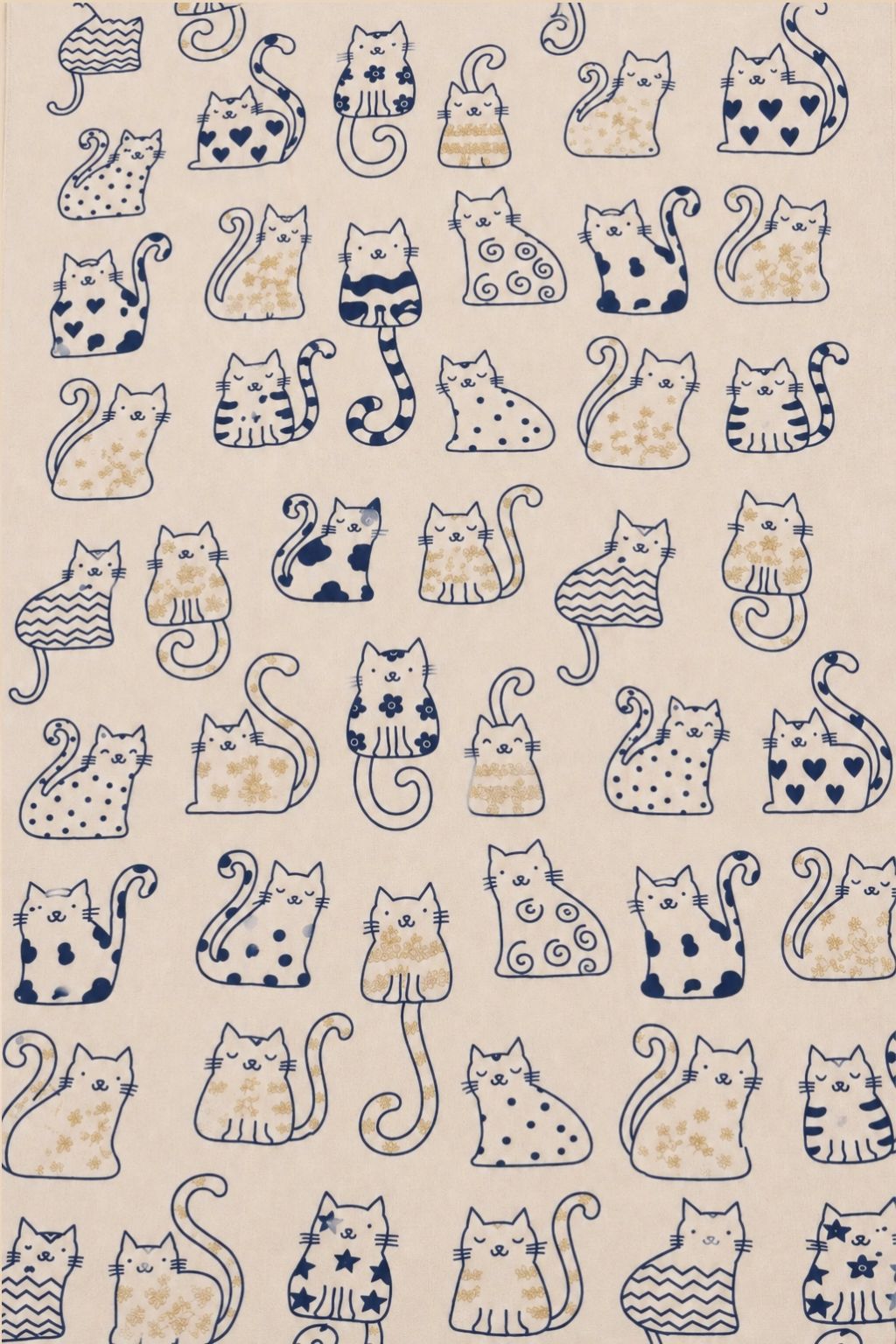 Foulard Léger Motif Chats