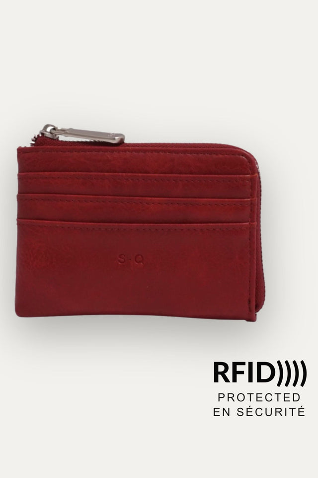 Jenny Vegan Card Case Zipper