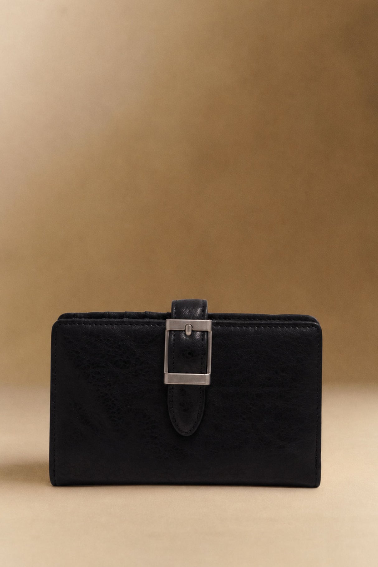 Mirabella Portefeuille Végan Compact à Boucle