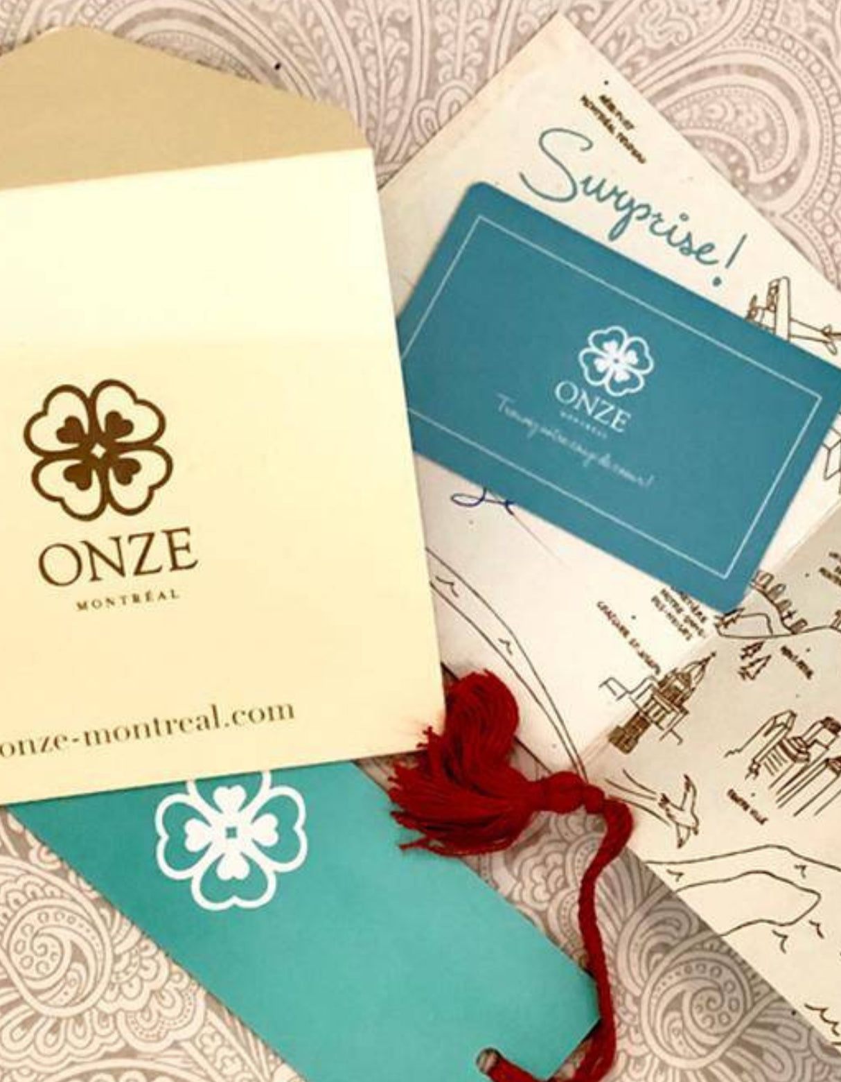 In Store Gift Card - Onze Montreal 25$ ONZE MONTREAL Carte cadeau