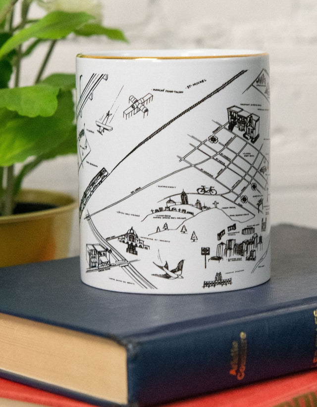 Mug Custom Illustration Touch of Real 14k Gold - Onze Montreal Default Title ONZE MONTREAL