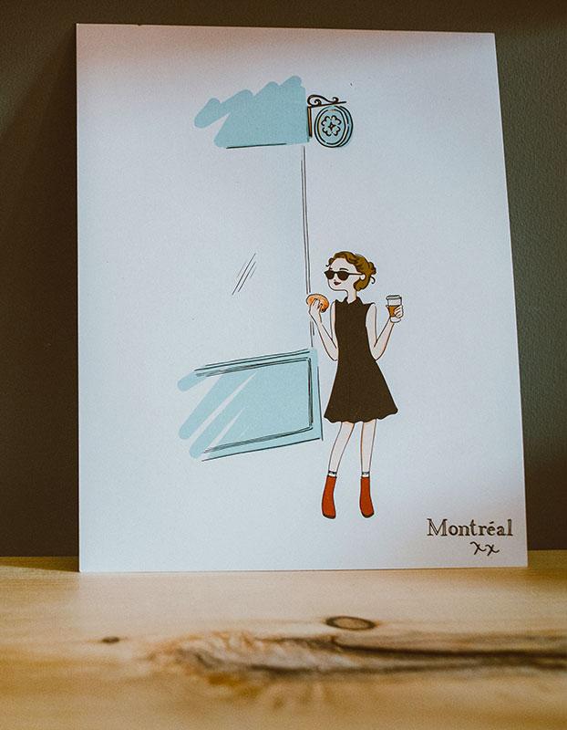 Art Print Breakfast At ONZE MONTRÉAL - Onze Montreal Default Title Onze Montreal