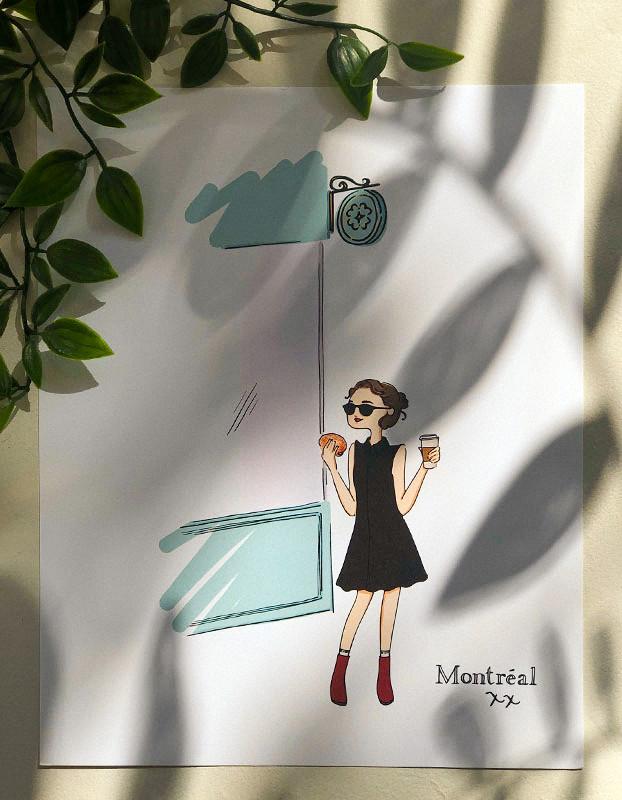 Art Print Breakfast At ONZE MONTRÉAL - Onze Montreal Default Title Onze Montreal