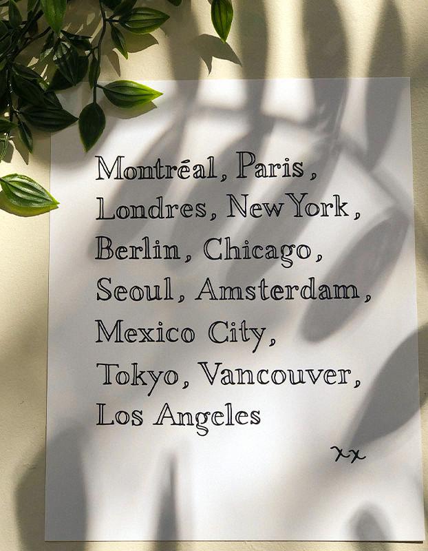 Art Print - Cities - Onze Montreal Default Title Onze Montreal