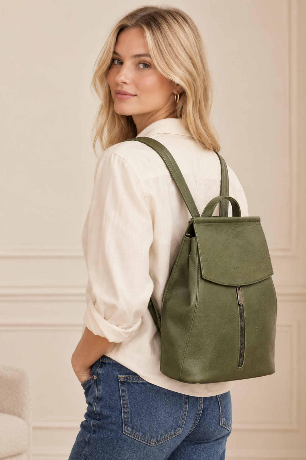 Chloé Sac à Dos Vegan Convertible