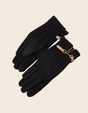 Faux Suede Texting Gloves Buckle - Onze Montreal