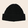 Beannie Hat Rib Knit Solid Color - Onze Montreal Black Onze Montreal