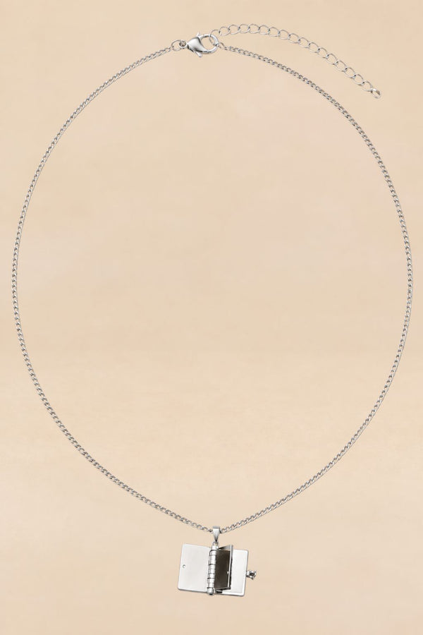 Heart Book Necklace