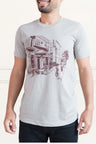 Fairmount Bagel T-Shirt Homme Grey