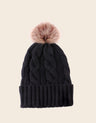 Beannie Pompom Cable Knit - Onze Montreal