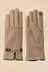 Gants Kaki Détail Chaîne