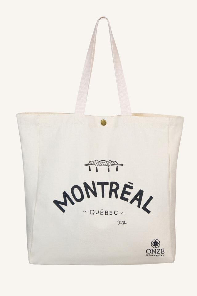 Montreal Quebec Illustration Tote Bag