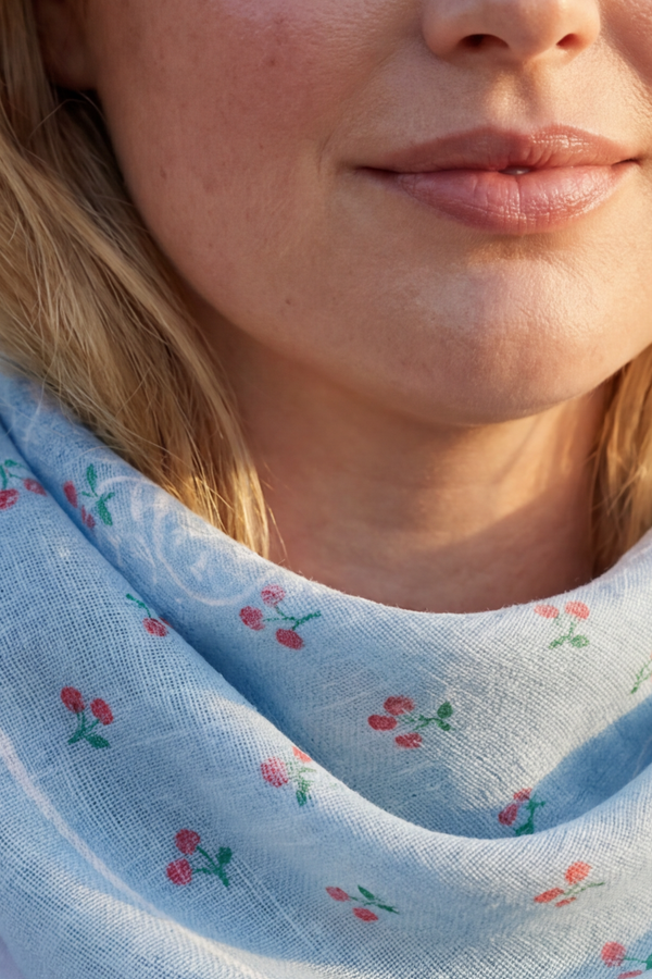 Bandana Cerise Imprimé