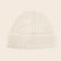 Beannie Hat Rib Knit Solid Color - Onze Montreal White Onze Montreal