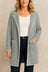 Solana Knit Cardigan Long Open-Front