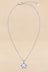 Gold-Tone Pearl-Effect Flower Pendant Necklace