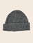 Beannie Hat Rib Knit Solid Color - Onze Montreal Charcoal Onze Montreal